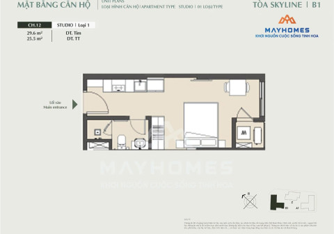 Booking Bán Studio 3,3 tỷ, 25,5m2 Trục 12, View Hồ CC Masteri Lumière Prime Hills, Vinhomes Global Gate Đông Anh Hàng Hiếm, Ký Mới Chủ Đầu Tư