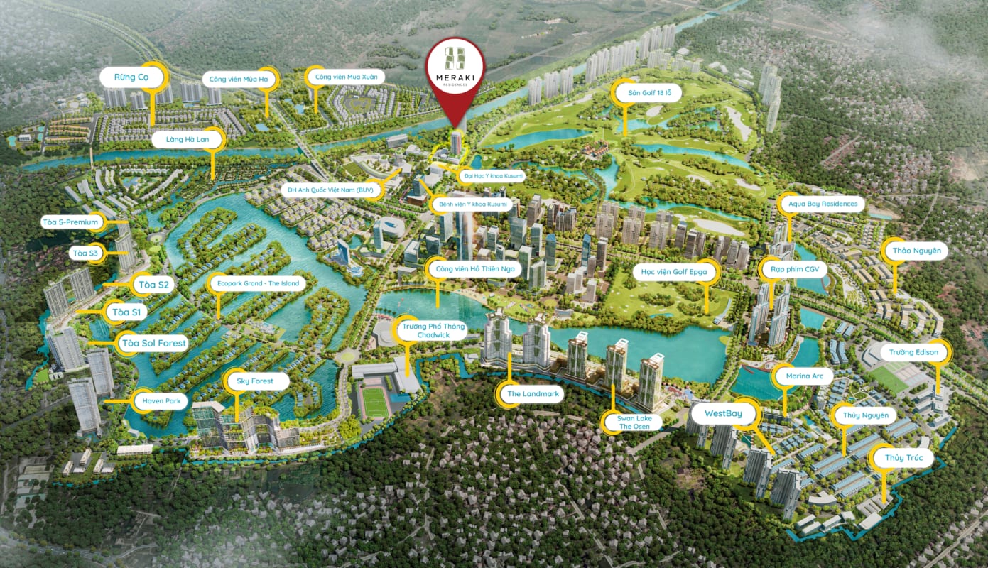 Khu Đô Thị Eco Park - Văn Giang - Hưng Yên
