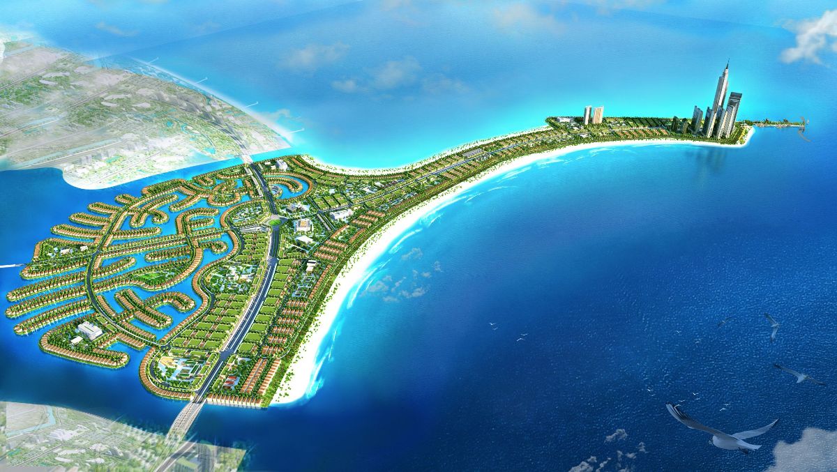 Mặt bằng phân khu thấp tầng tại Vinhomes Cần Giờ Green Paradise