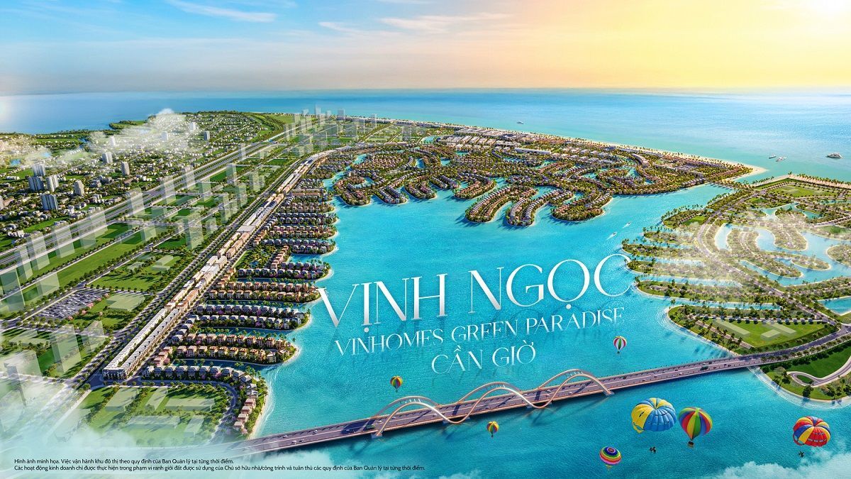 Hệ sinh thái rừng – biển – sông bao quanh Vinhomes Cần Giờ Green Paradise